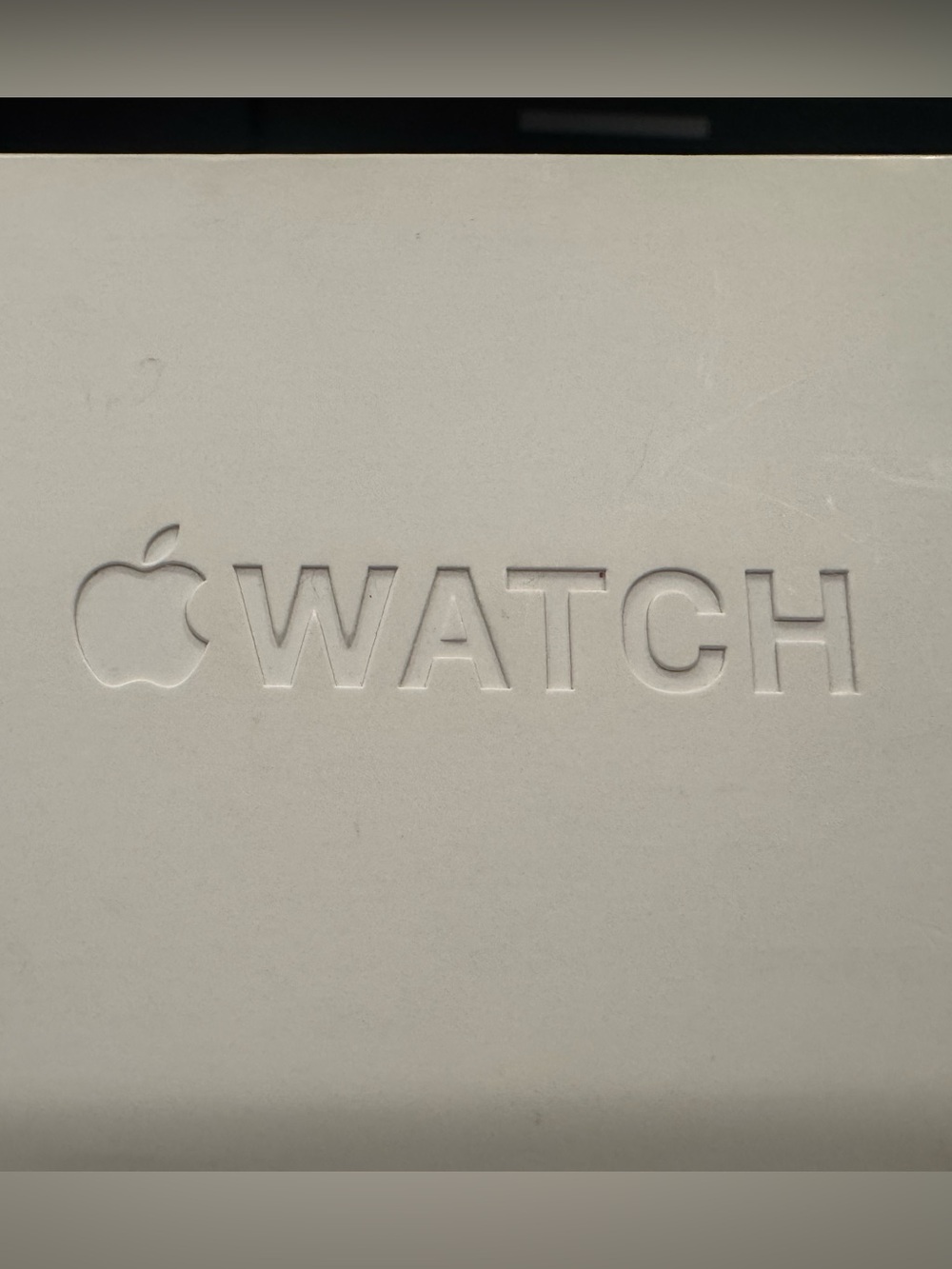 Apple Watch with charger and bands
